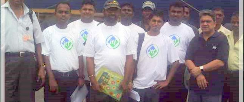 NUSS Visits Hambanthota Port