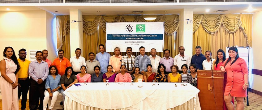1ST Responder and Peer Support Training Program on Managing Stress